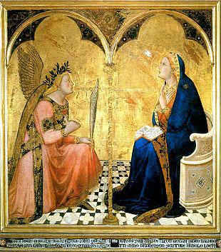 Ambrogio Lorenzetti Annunciation Norge oil painting art